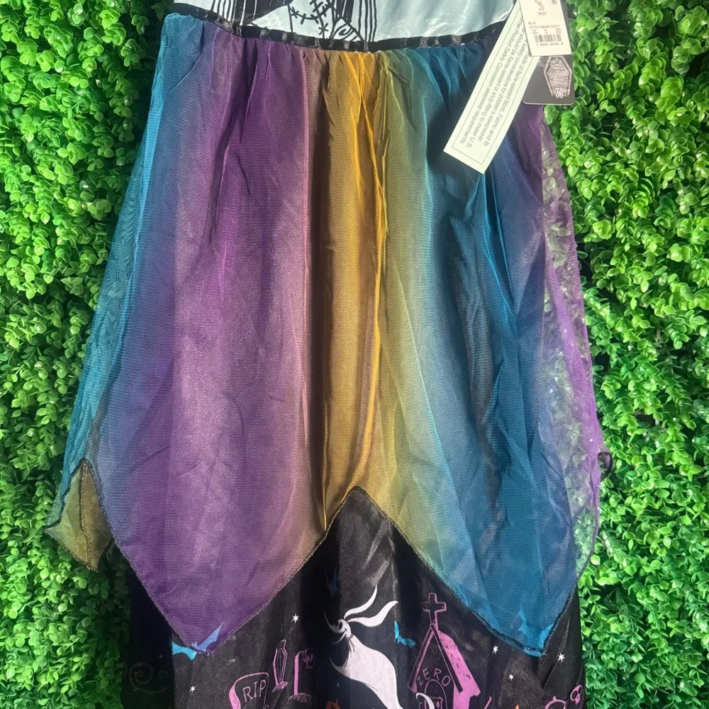 Nightmare Before Christmas Sally Girl's Medium Halloween Nightgown NWT